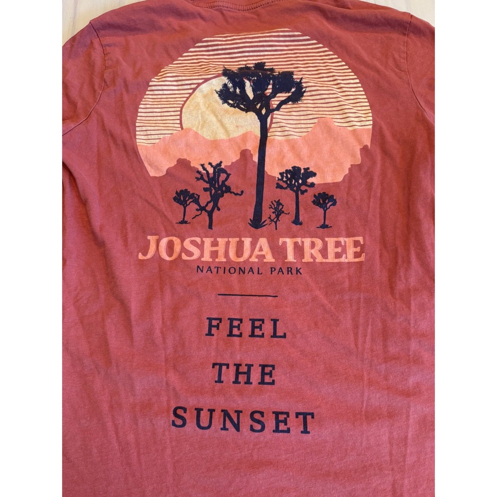 Free Planet Joshua Tree National Park Graphic Tee Rust Orange Small FT9KE84NW6A2 - Picture 13 of 13